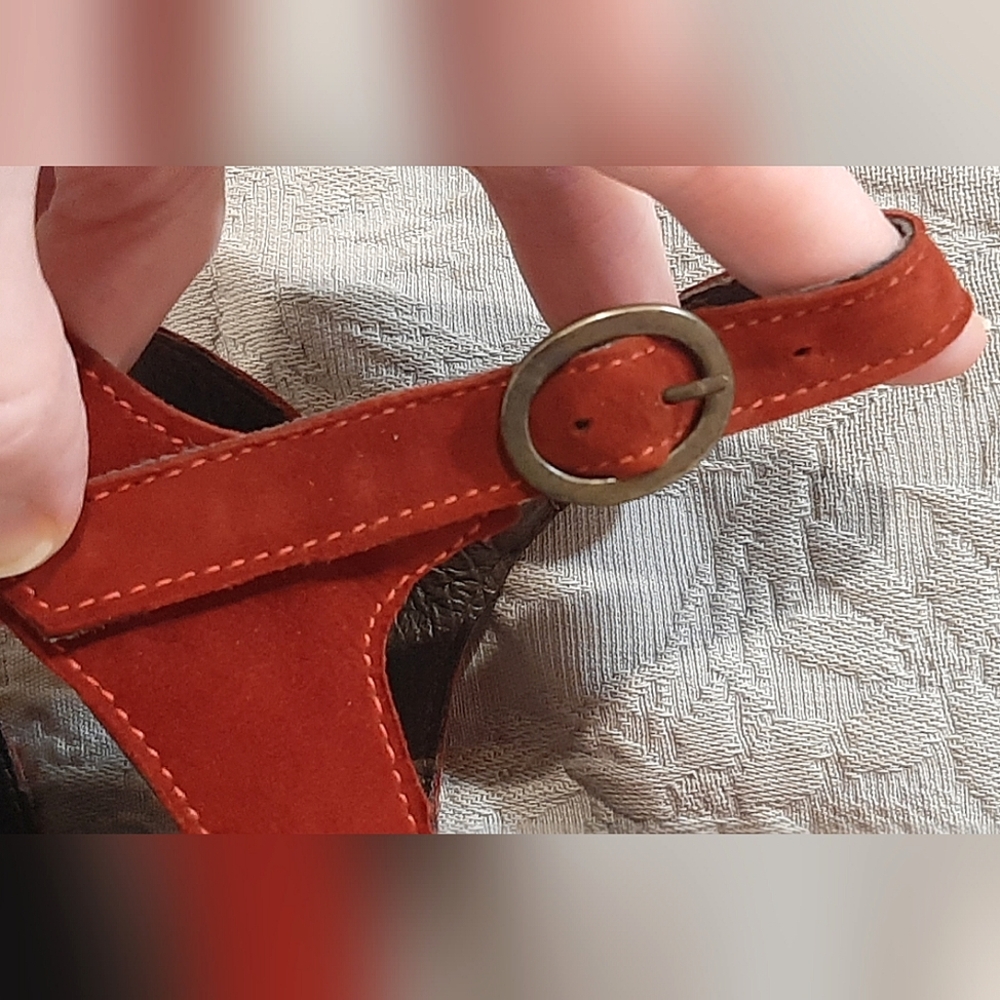 🍁CORDANI🍁Wedges, Rust - Picture 6 of 8